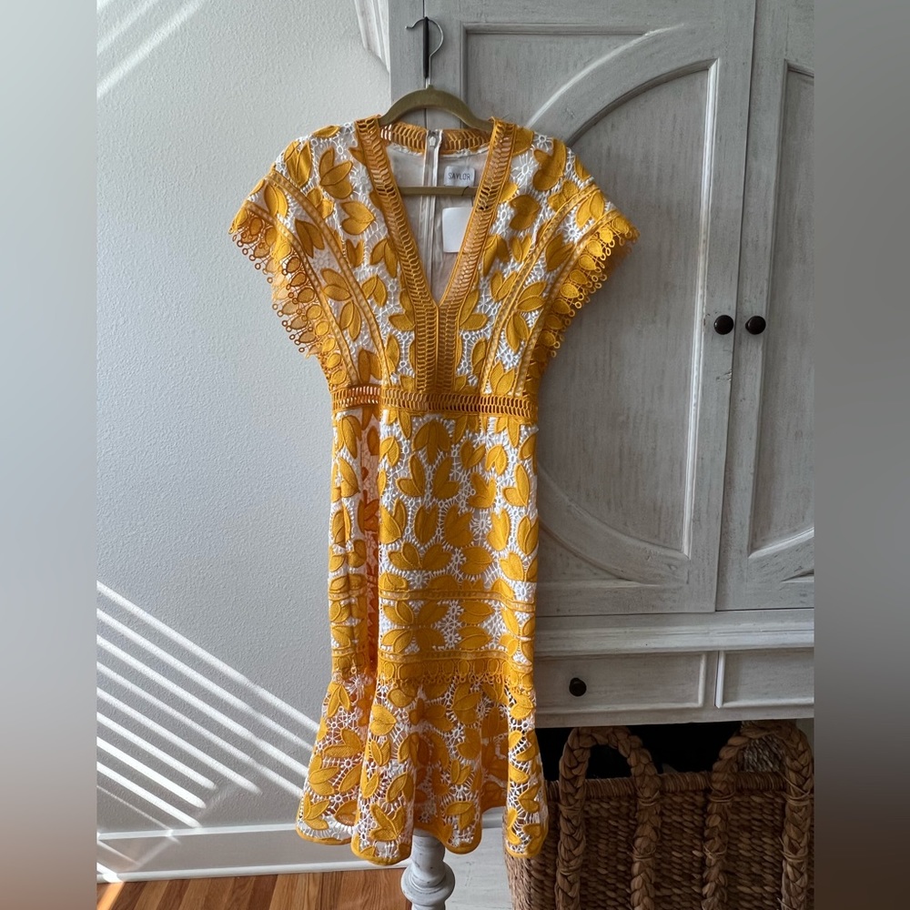 Saylor Yellow Dress